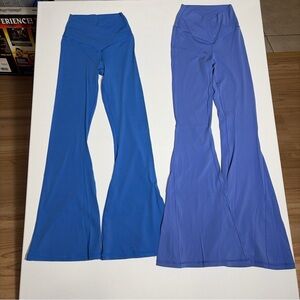 Aerie Women's Blue Flared/Super Flare Leggings